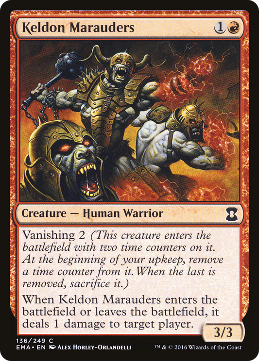 Keldon Marauders (EMA-136) - Eternal Masters