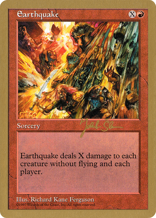 Earthquake (WC97-JS223) - World Championship Decks 1997