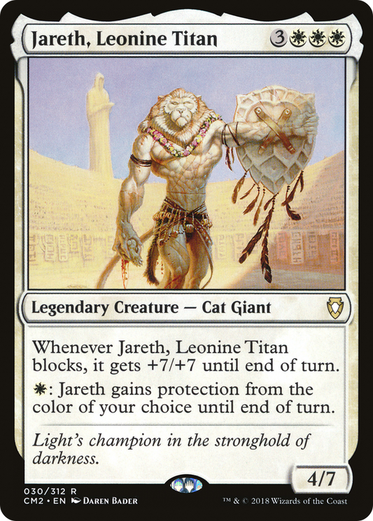 Jareth, Leonine Titan (CM2-030) - Commander Anthology Volume II