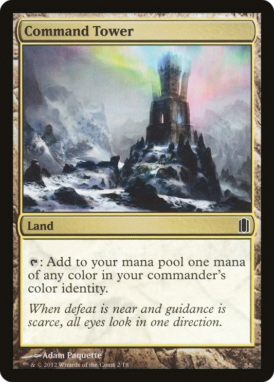 Command Tower (CM1-002) - Commander's Arsenal Foil