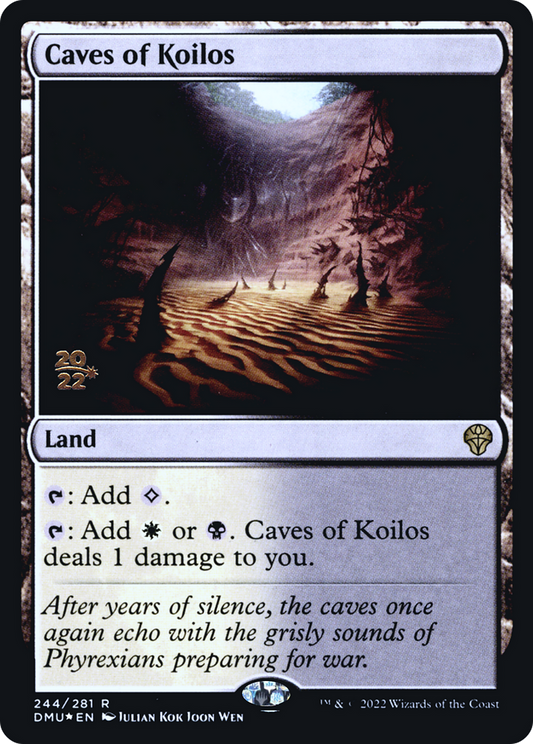 Caves of Koilos (PRE-244) - Dominaria United Promos (Prerelease) Foil