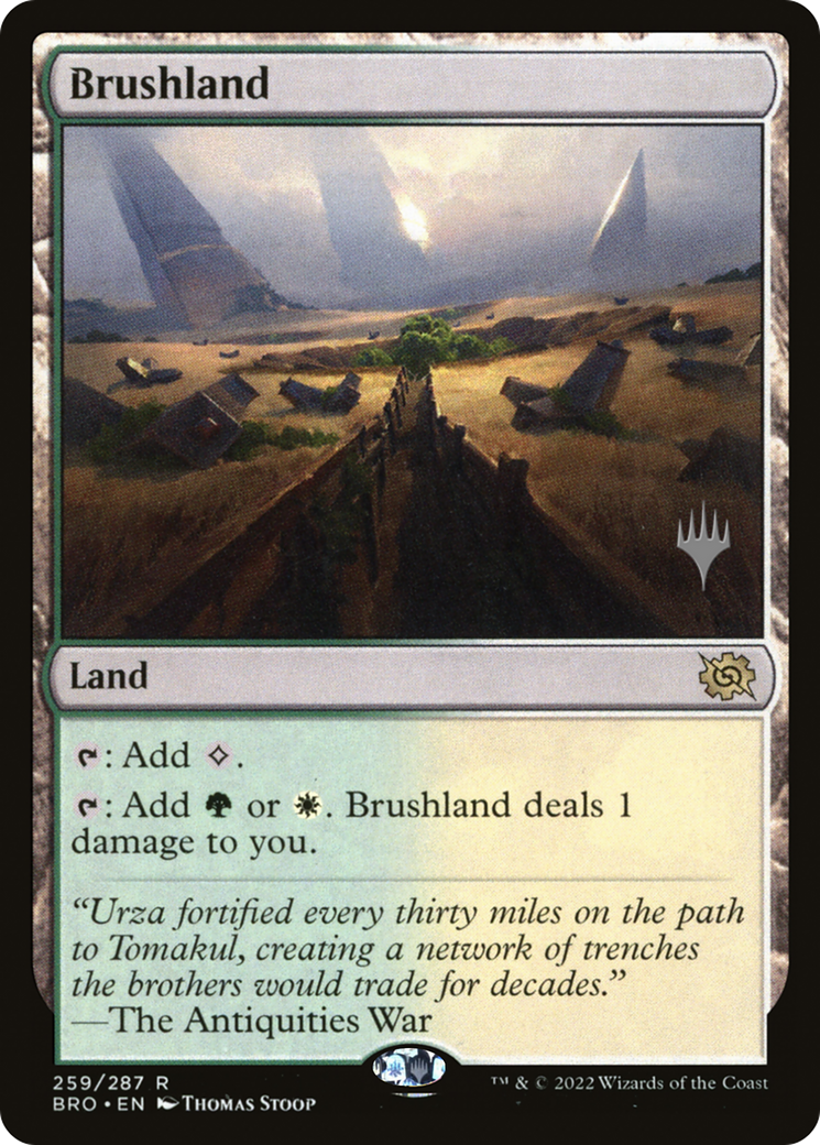 Brushland (PPBRO-259P) - The Brothers' War Promos (Promo Pack)
