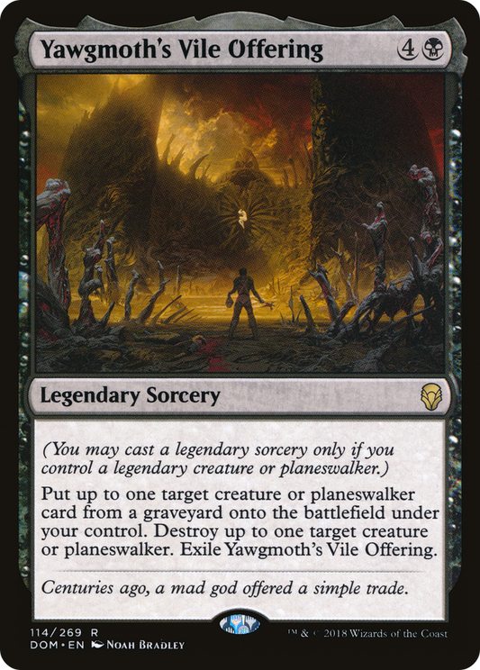 Yawgmoth's Vile Offering (DOM-114) - Dominaria Foil