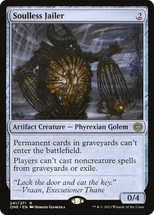 Soulless Jailer (ONE-241) - Phyrexia: All Will Be One Foil