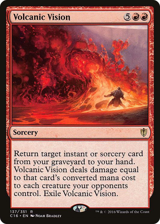 Volcanic Vision (C16-137) - Commander 2016