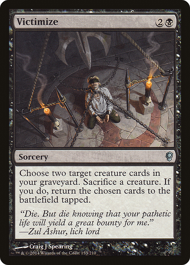 Victimize (CNS-133) - Conspiracy Foil