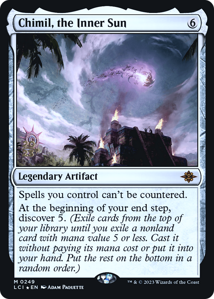 Chimil, the Inner Sun (PLCI-249S) - The Lost Caverns of Ixalan Promos Foil