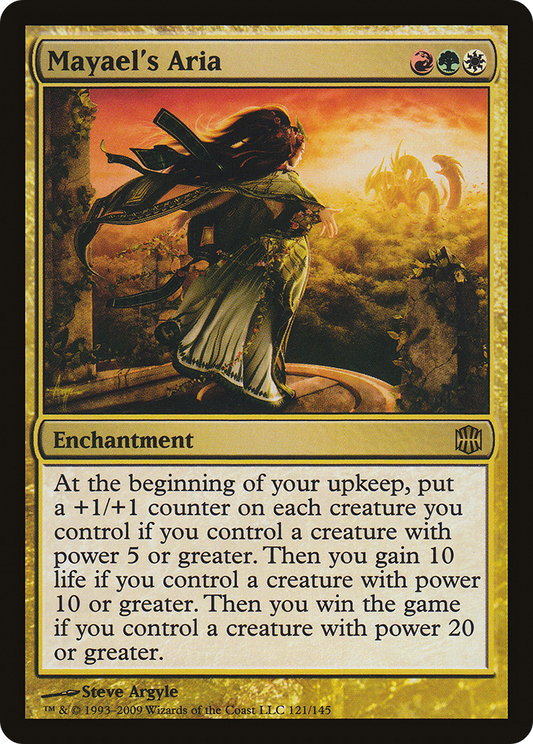 Mayael's Aria (ARB-121) - Alara Reborn Foil