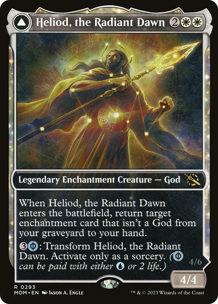 Heliod, the Radiant Dawn (Showcase) (MOM-293) - March of the Machine: (Showcase)