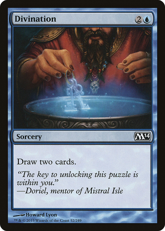 Divination (M14-052) - Magic 2014 Foil