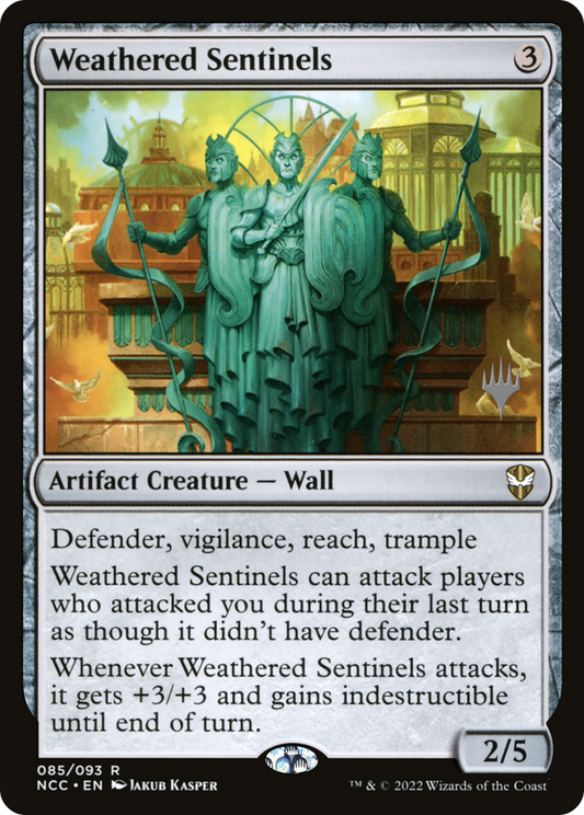 Weathered Sentinels (PNCC-85P) - New Capenna Commander Promos Foil