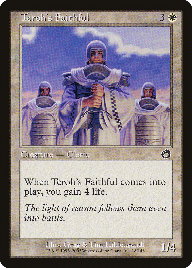 Teroh's Faithful (TOR-018) - Torment Foil