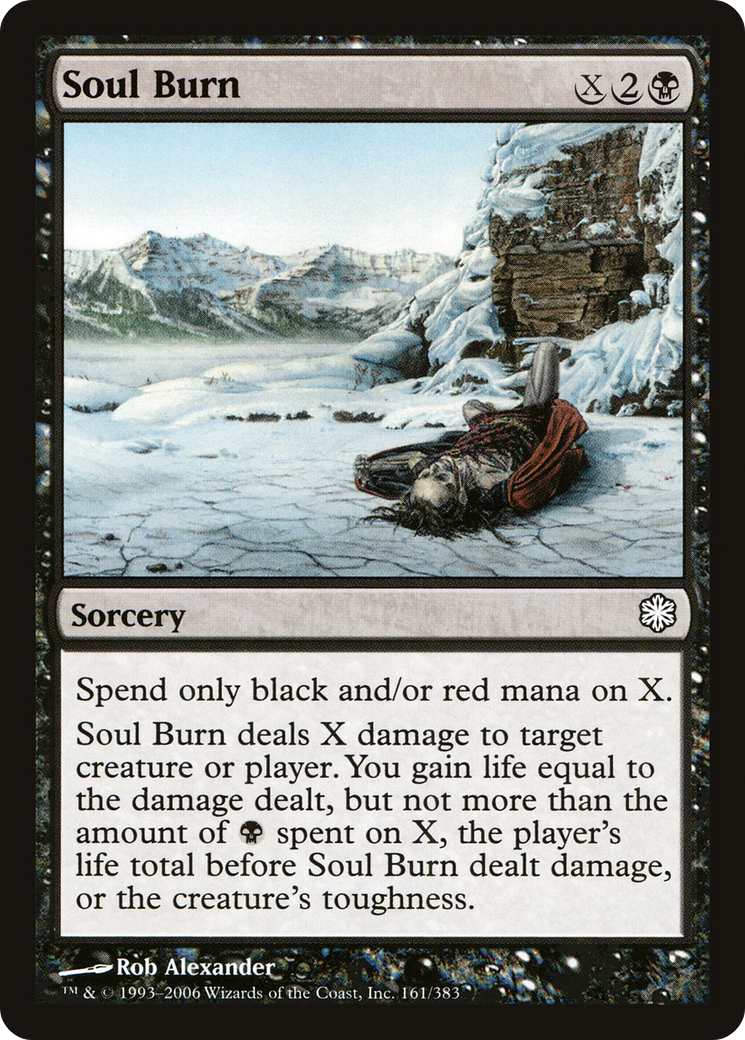 Soul Burn (CST-161) - Coldsnap Theme Decks