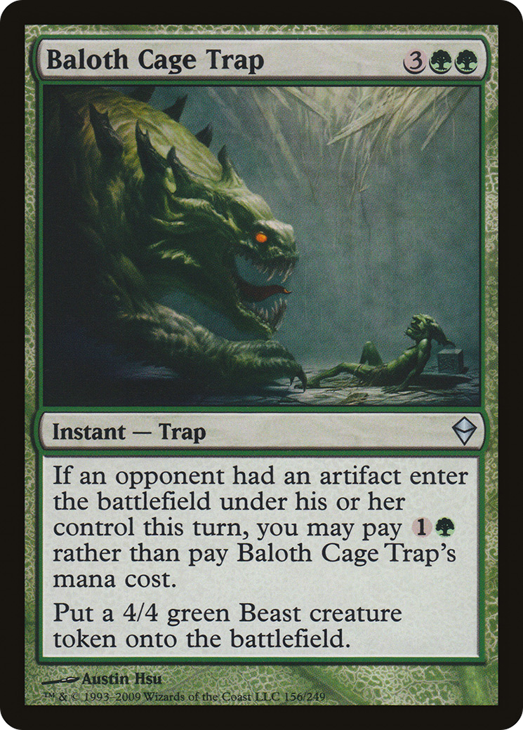 Baloth Cage Trap  (ZEN-156) - Zendikar