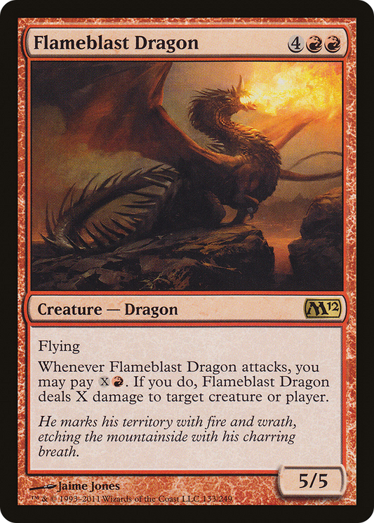 Flameblast Dragon (M12-133) - Magic 2012