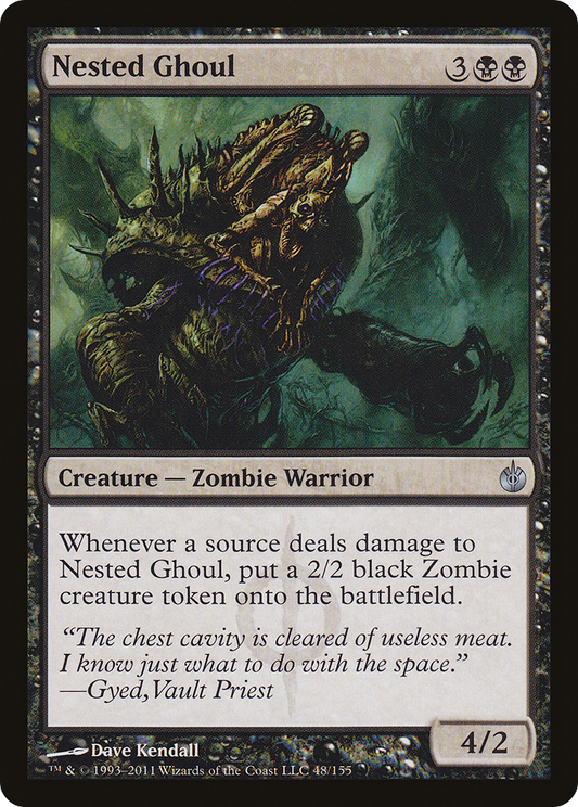 Nested Ghoul (MBS-048) - Mirrodin Besieged