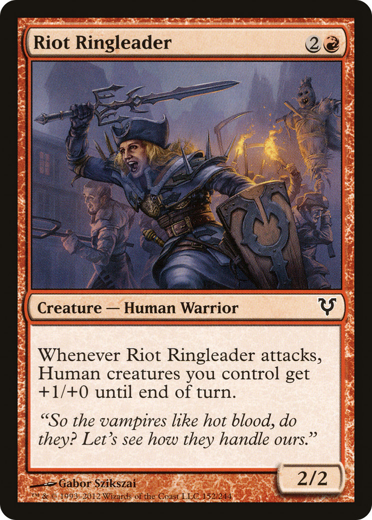 Riot Ringleader (AVR-152) - Avacyn Restored