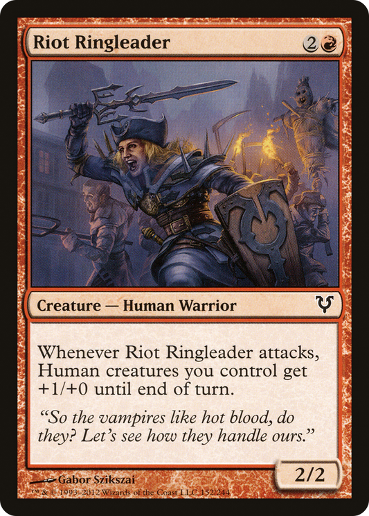 Riot Ringleader (AVR-152) - Avacyn Restored Foil