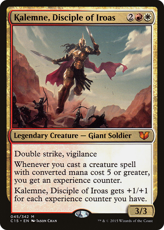 Kalemne, Disciple of Iroas (C15-045) - Commander 2015