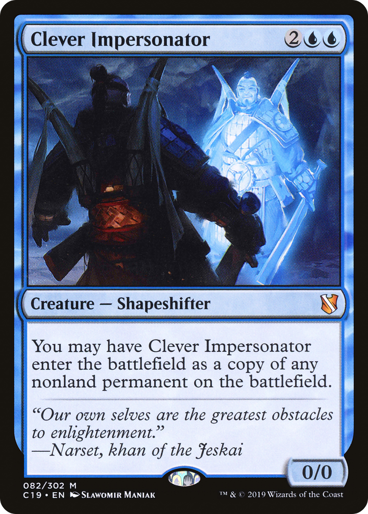 Clever Impersonator (C19-082) - Commander 2019