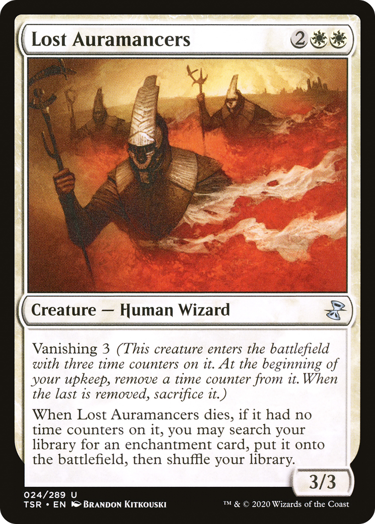 Lost Auramancers (TSR-024) - Time Spiral Remastered Foil