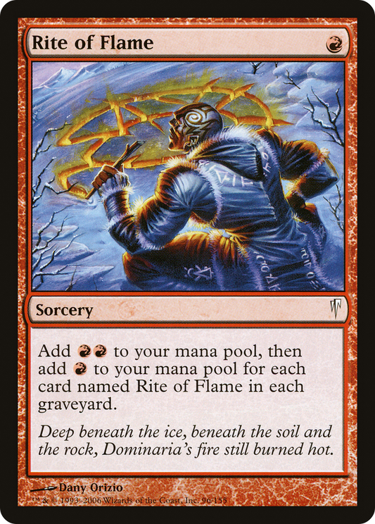 Rite of Flame (CSP-096) - Coldsnap Foil