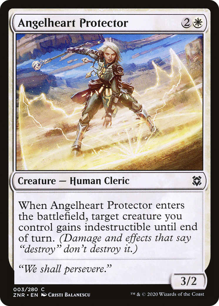 Angelheart Protector (ZNR-003) - Zendikar Rising