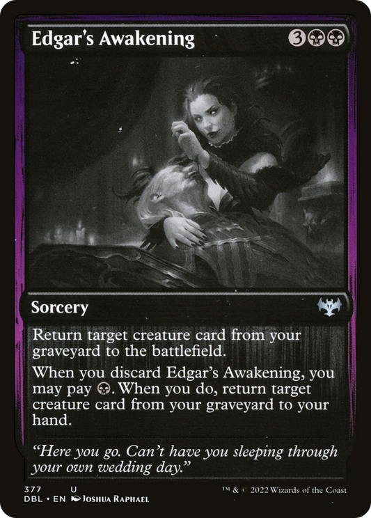 Edgar's Awakening (DBL-377) - Innistrad: Double Feature Foil