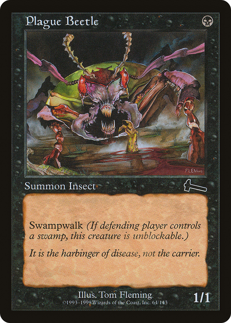 Plague Beetle (ULG-064) - Urza's Legacy Foil