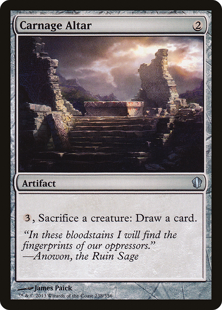 Carnage Altar (C13-238) - Commander 2013