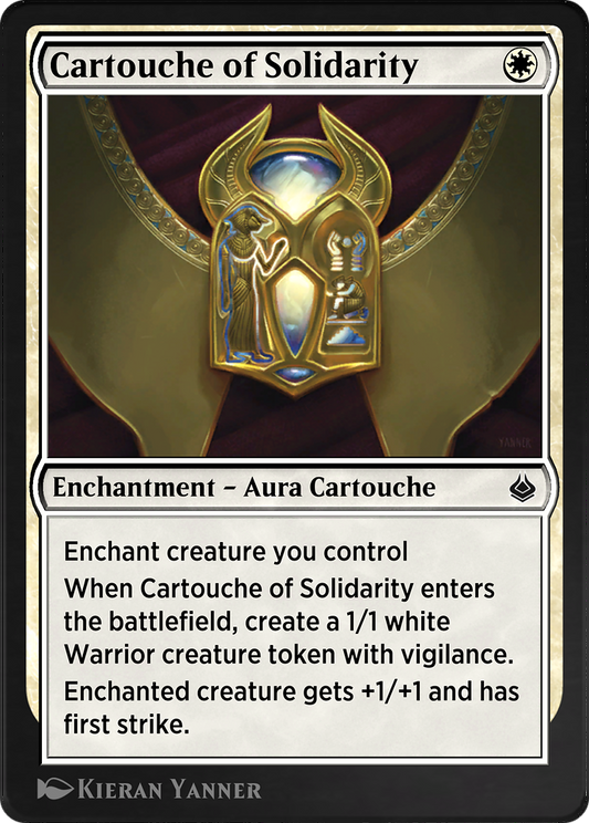 Cartouche of Solidarity (AKR-008) - Amonkhet Remastered