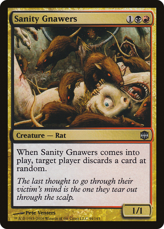 Sanity Gnawers (ARB-044) - Alara Reborn Foil