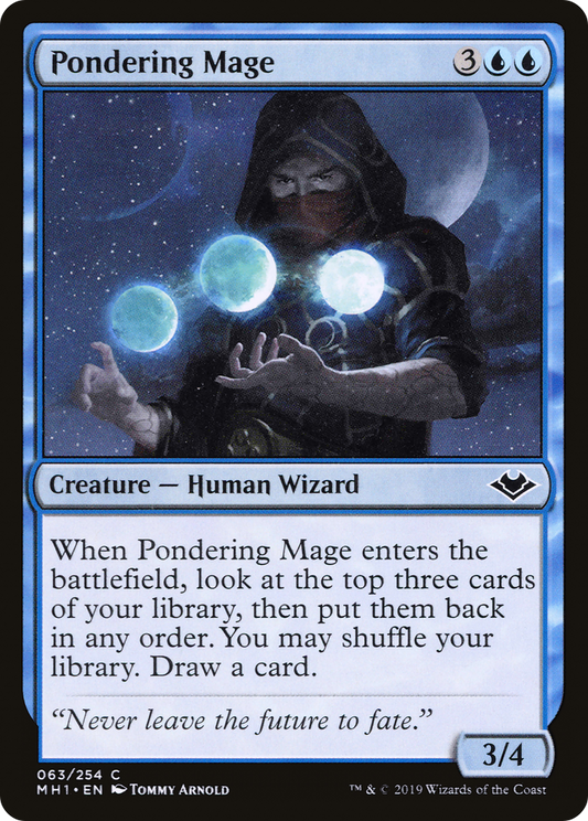 Pondering Mage (MH1-063) - Modern Horizons