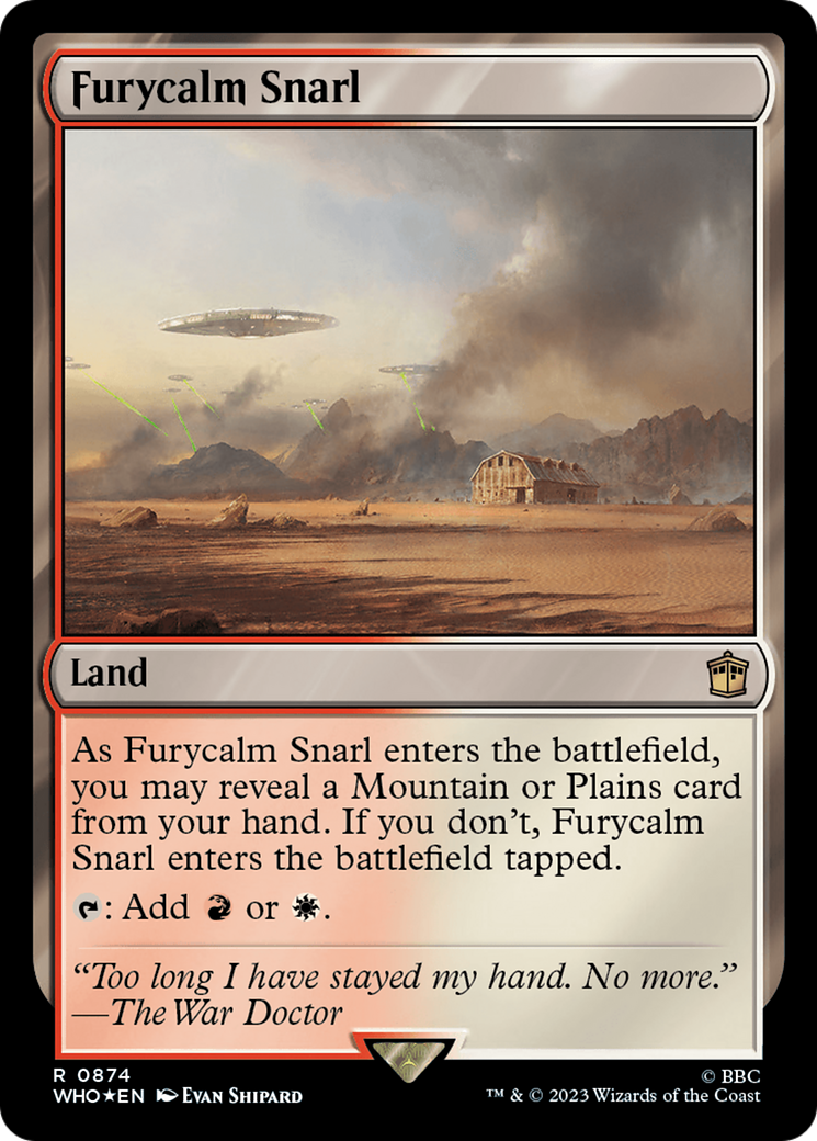Furycalm Snarl (WHO-874) - Doctor Who Foil