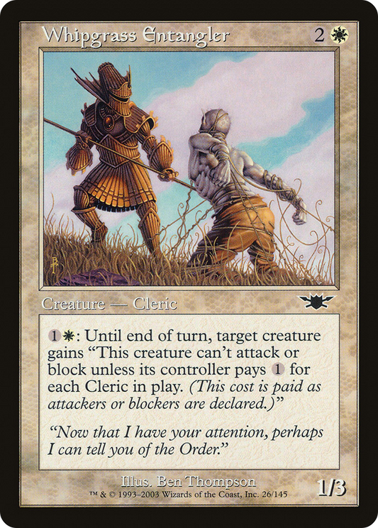 Whipgrass Entangler (LGN-026) - Legions Foil