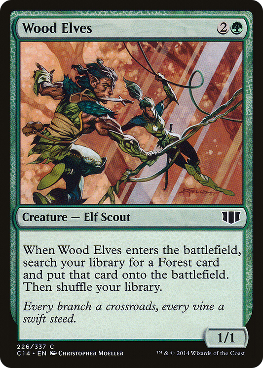 Wood Elves (C14-226) - Commander 2014