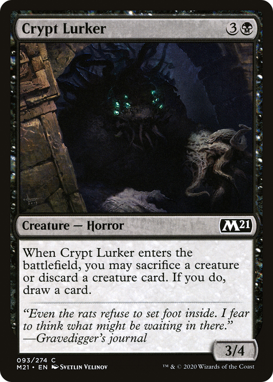 Crypt Lurker (M21-093) - Core Set 2021