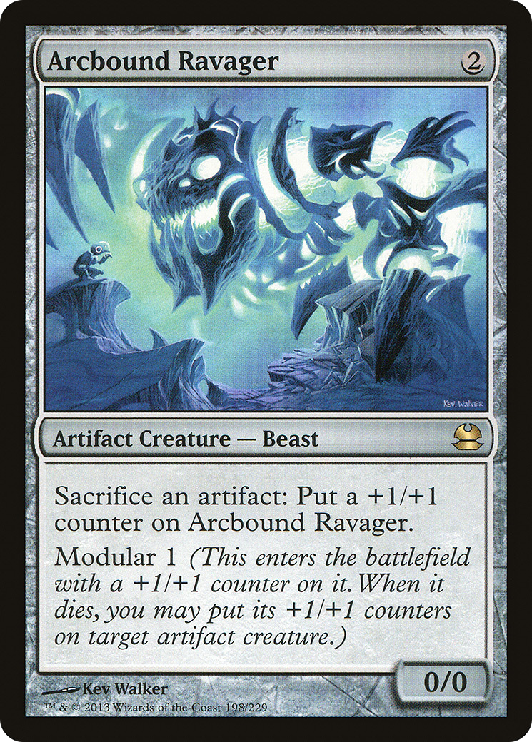 Arcbound Ravager (MMA-198) - Modern Masters