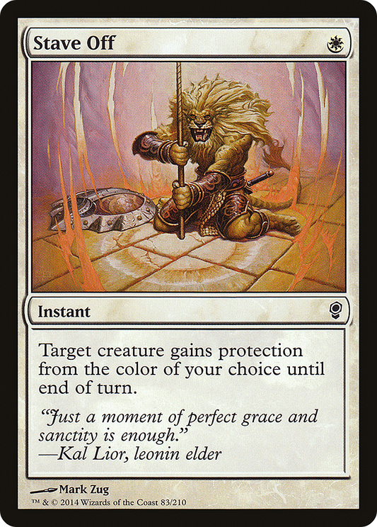 Stave Off (CNS-083) - Conspiracy Foil