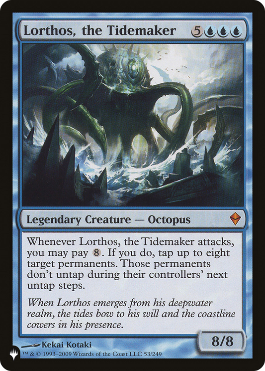 Lorthos, the Tidemaker (LIST-ZEN-53) - The List