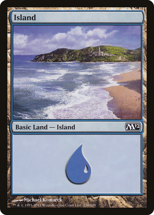 Island (M12-236) - Magic 2012 Foil