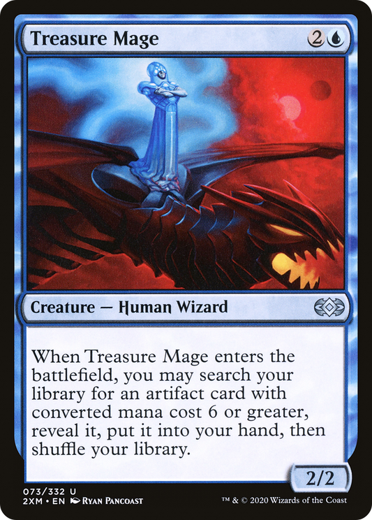 Treasure Mage (2XM-073) - Double Masters