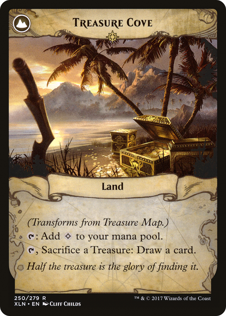 Treasure Map  (XLN-250) - Ixalan: (compasslanddfc)