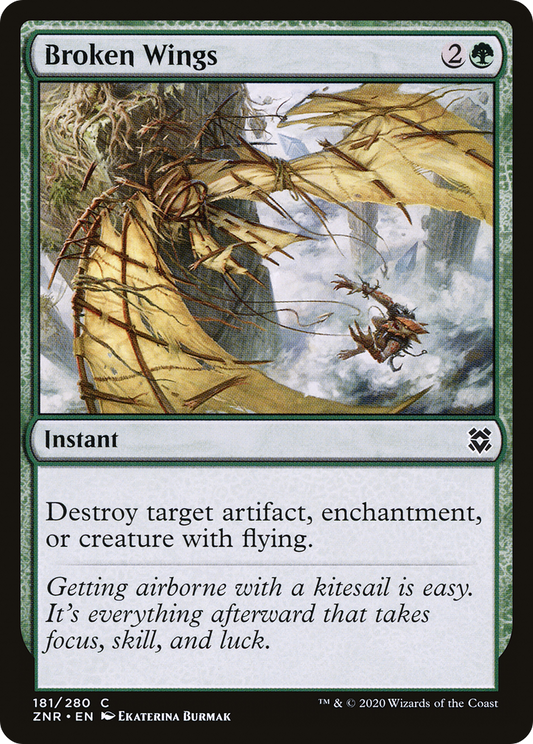 Broken Wings (ZNR-181) - Zendikar Rising Foil