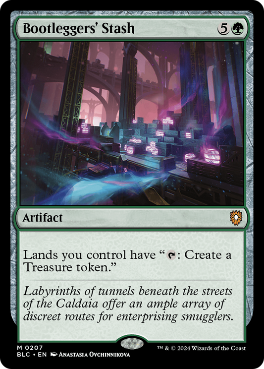 Bootleggers' Stash (BLC-207) - Bloomburrow Commander