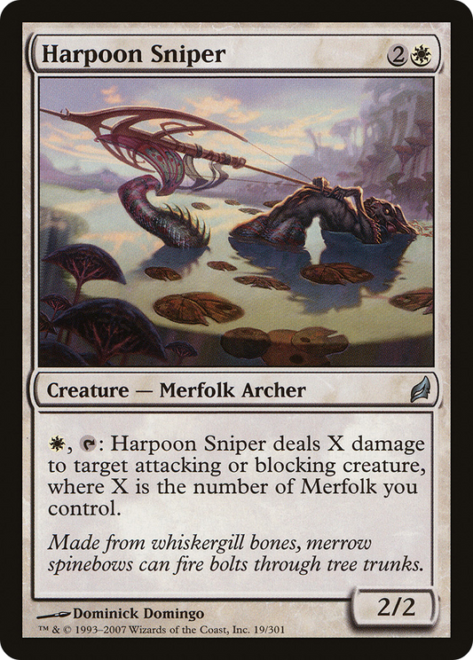 Harpoon Sniper (LRW-019) - Lorwyn Foil