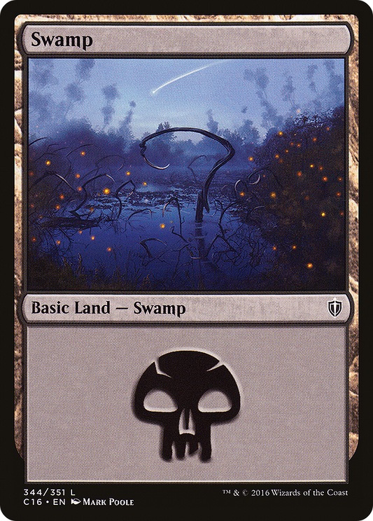 Swamp (C16-344) - Commander 2016