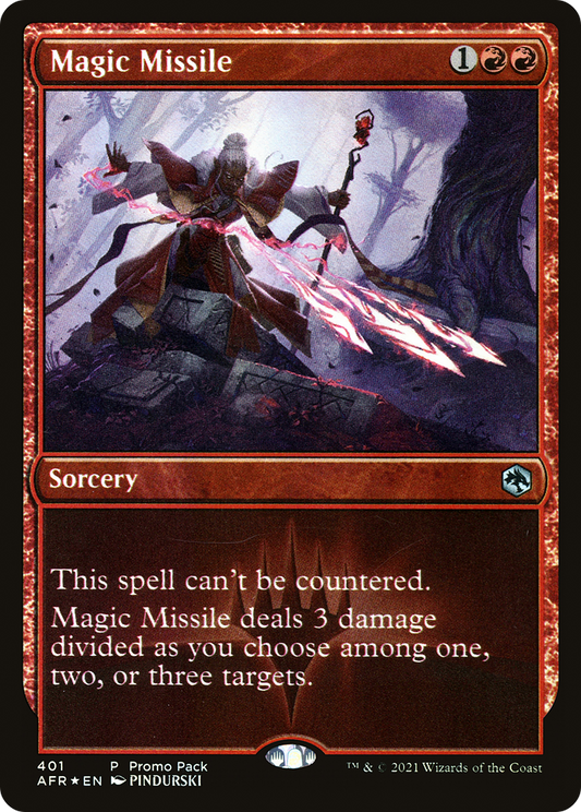 Magic Missile (PPAFR-401) - Adventures in the Forgotten Realms (Promo Pack)