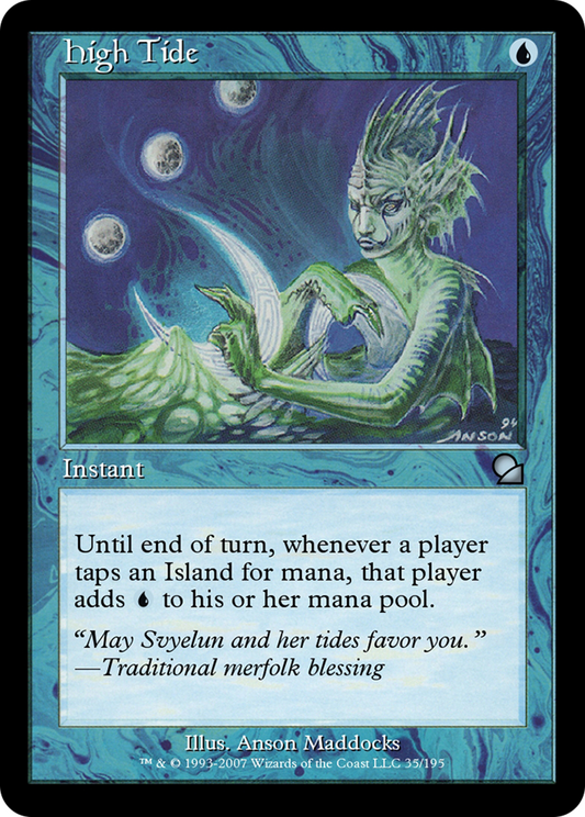 High Tide (ME1-035) - Masters Edition Foil