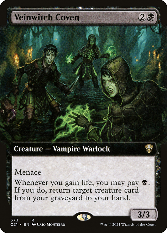 Veinwitch Coven (C21-373) - Commander 2021: (Extended Art)